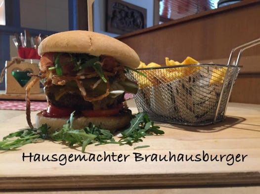 Hausgemachte Brauhaus-Burger